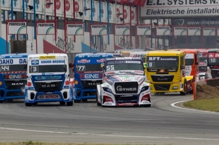 european truck racing - truck, european, track, racing