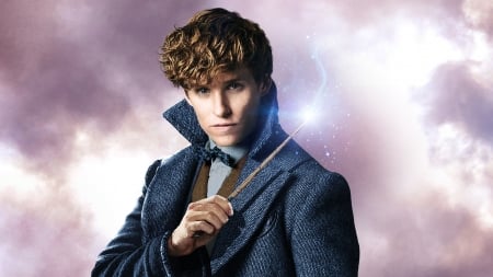 Fantastic Beasts: The Crimes of Grindelwald 2018 - fantastic beasts, actor, fantasy, the crimes of grindelwald, poster, movie, Eddie Redmayne, man