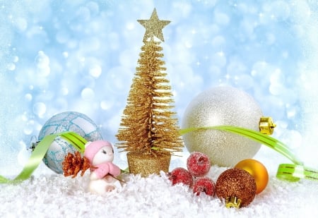 Christmas decoration - new year, balls, decoration, toys