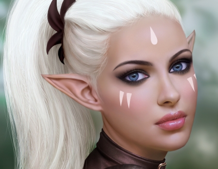 Fantasy Girl - elf, girl, look, art