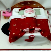 Santa Sleeping