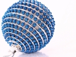 Blue Christmas Bauble