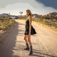 Back Road Cowgirl . .