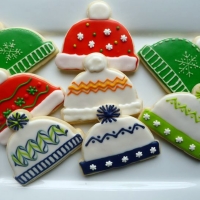 Winter Hat Cookies