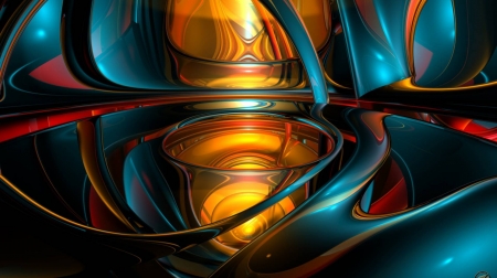 abstract design - fun, abstract, cool, 3d, design