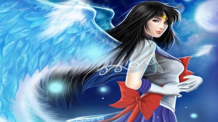 Sailor Scout Angel - angel, Lovely, Sailor Scout, Anime