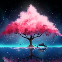 Pink tree