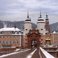 Bridge in Heidelberg, Germany