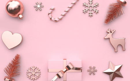 :) - christmas, stuff, craciun, card, pink