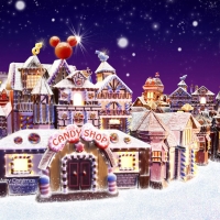 Christmas Gingerbread Village For Hong Kong Disney Land