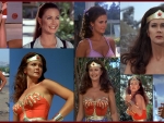 Actress Lynda Carter as Wonder Woman