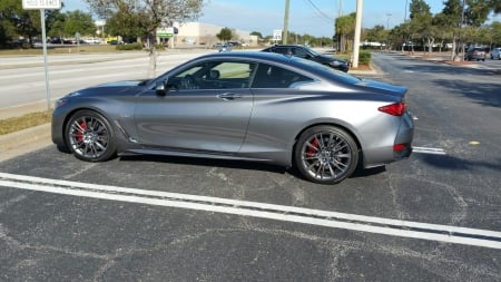 2017 Infiniti Q60S 400 Red Sport