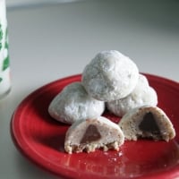 Filled Snowball Cookies