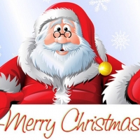 Santa Claus Christmas Greeting