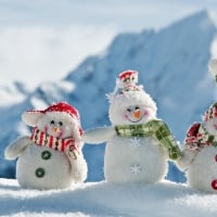 Happy Snowmen 