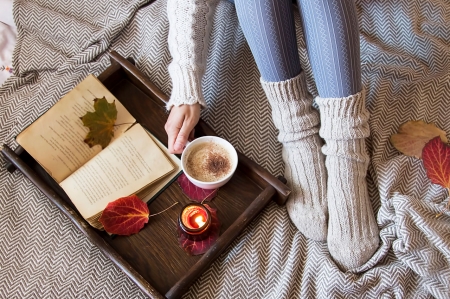 â™¥ - abstract, coffee, book, cup