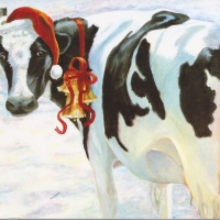 Christmas,Cow