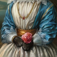Samantha the cat (detail)