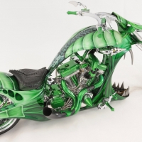 Harley Davidson Green Cobra