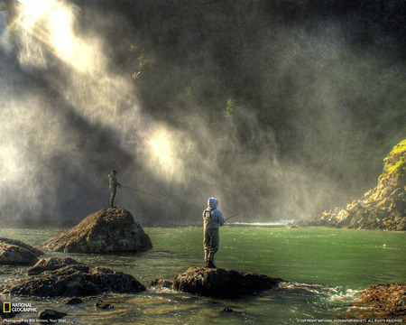 Snoqualmie Falls - nature, national geographic, landscape, fishers, scenery, waterfalls