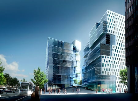 Oslo Crystal Clear Towers - architecture, modern