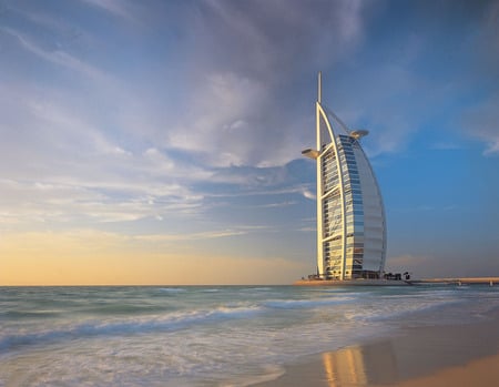 Modern Dubai - ocean, modern, architecture, 5 star, hotel, dubai