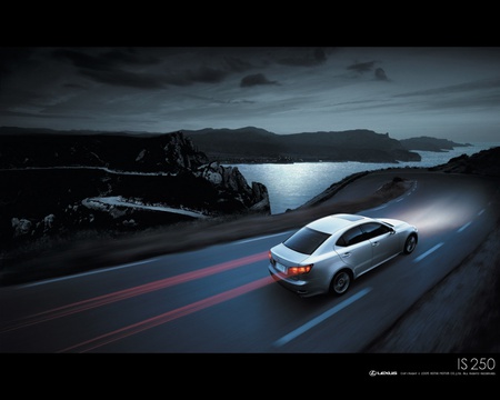 Lexus IS 250 night - lexus is 250 night, car, wallpaper