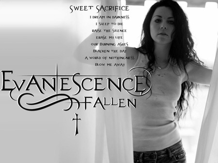 Evenesence  - rock, sexy, amy lee, evenesence, singer, music, girl