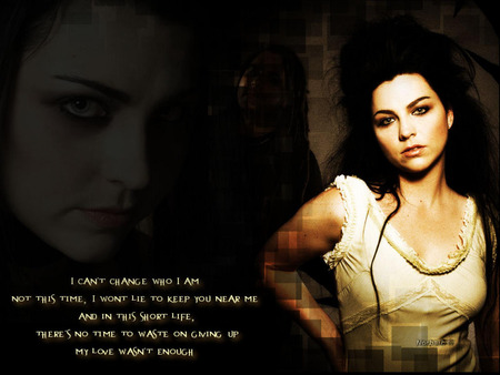 Evenesence Dark - sexy, dark, music, rock, singer, amy lee, evenesence