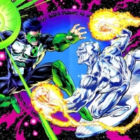 Green Lantern vs Silver Surfer