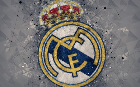 Real Madrid C.F. - club, sport, logo, emblem, soccer, football, real madrid