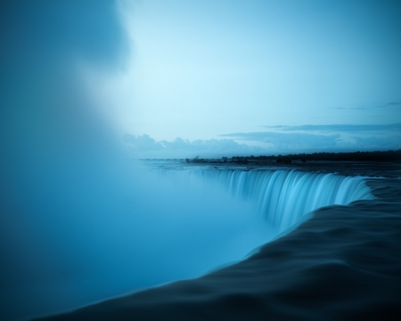 Niagara waterfall - nature, sky, waterfalls, niagara