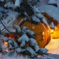 Winter hut