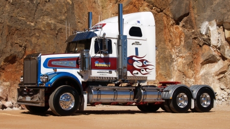 western star - western, star, rig, rock, trcuk