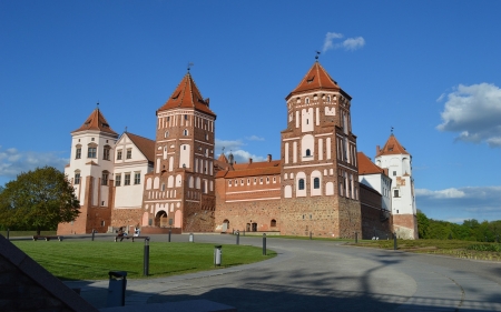 Castle in Grodno, Belarus - Grodno, architecture, Belarus, castle