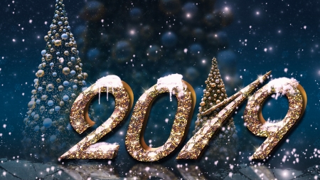 ♥ - abstract, art, festive, happy new year