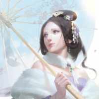 Princess with parasol