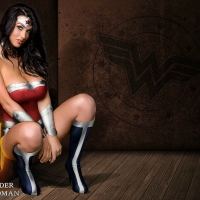 Alice-Goodwin As Wonder Woman