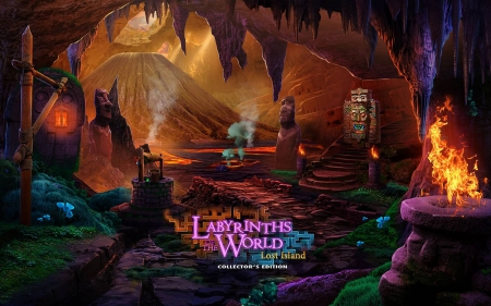 Labyrinths of the World 9 - Lost Island05 - hidden object, cool, video games, fun, puzzle