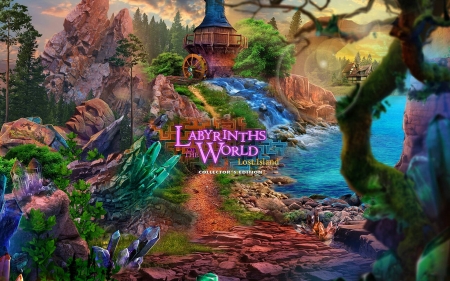 Labyrinths of the World 9 - Lost Island07 - fun, puzzle, hidden object, video games, cool