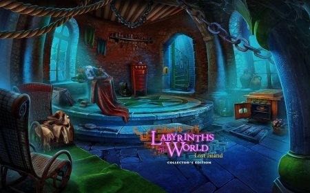 Labyrinths of the World 9 - Lost Island11 - fun, puzzle, hidden object, video games, cool