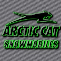 Arctic cat Snowmobile carbon logo