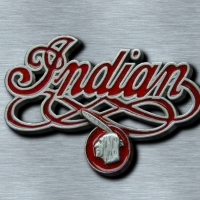 Indian Motorcycle stainless logo