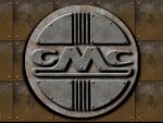 GMC 1950s old steel Logo