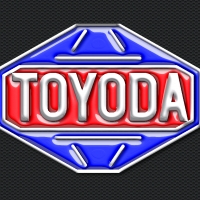 First Toyota Plastic 3D logo