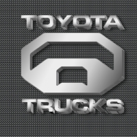 Toyota Trucks chrome logo