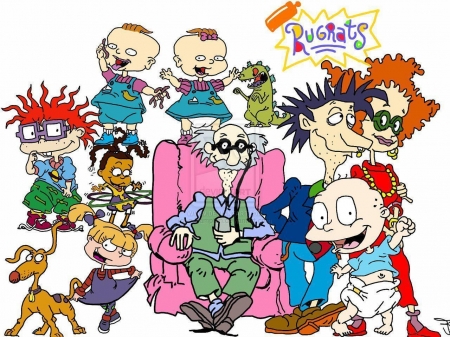 The Rug Rats - wallpaper, the, rats, rug