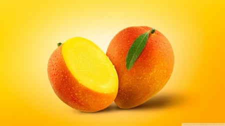 Mango - fresh, food, mango, fruit