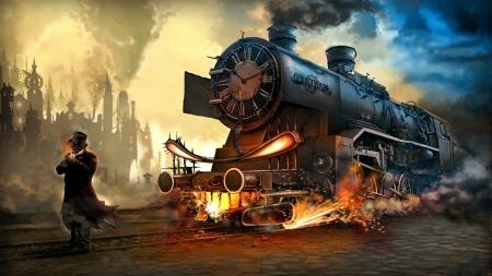 Ghost Train - Fantasy & Abstract Background Wallpapers on Desktop Nexus