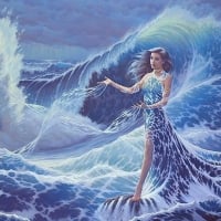 Mermaid and Tides - Goddess of the Sea